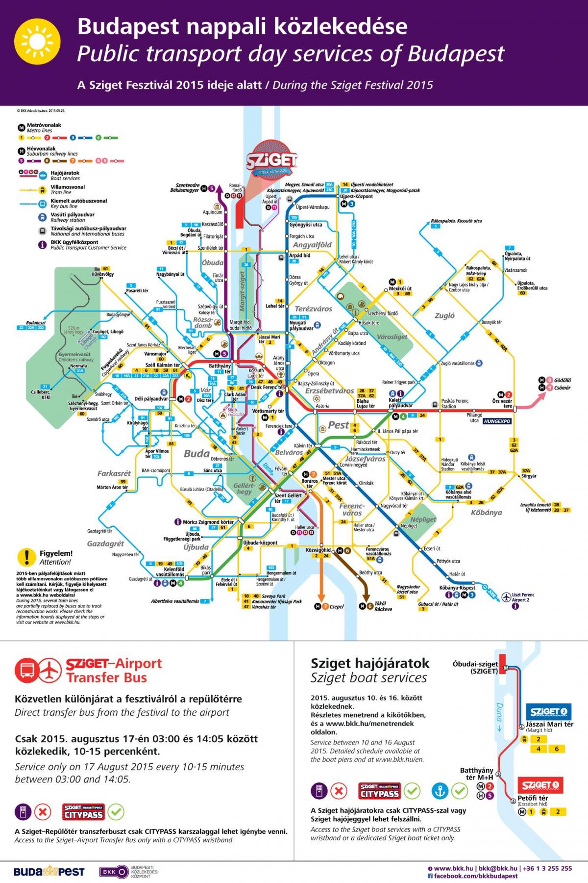 budapest streetcar map