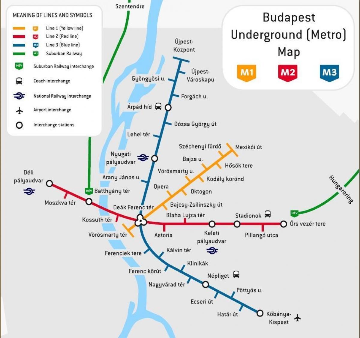 budapest bus station map