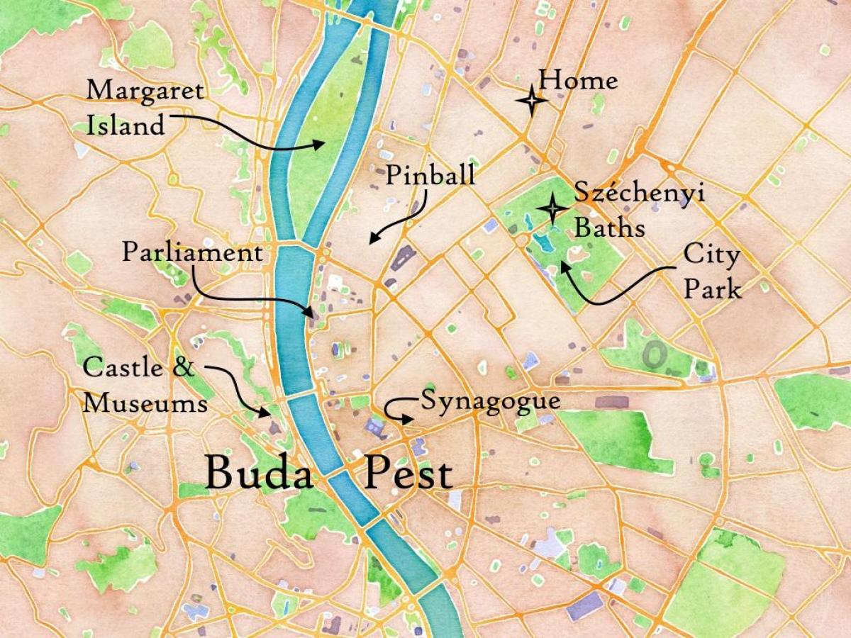 buda or pest map