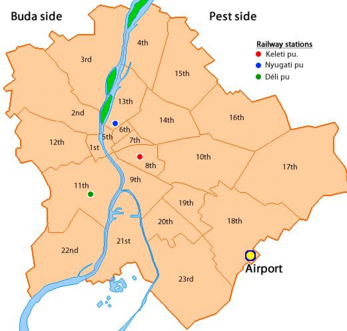 budapest 8th district map