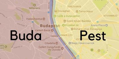 Budapest neighborhoods map